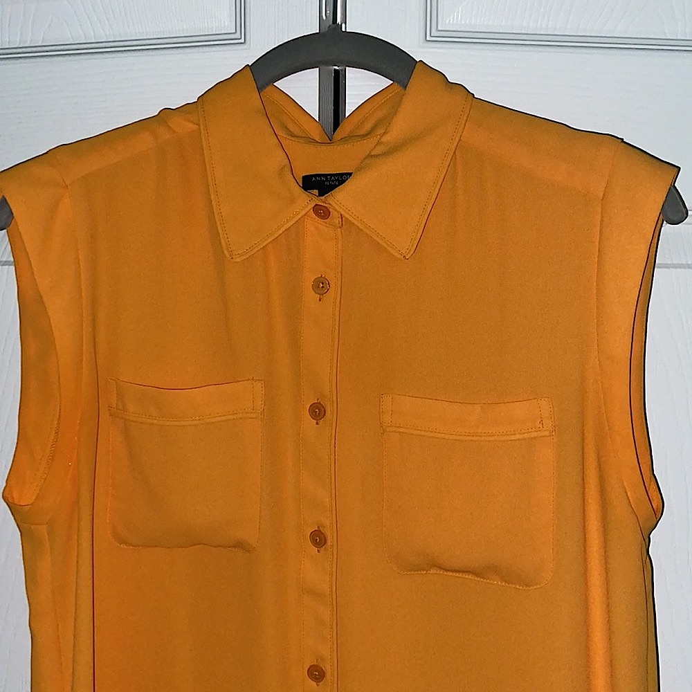 Button Down Collared Blouse - image 2